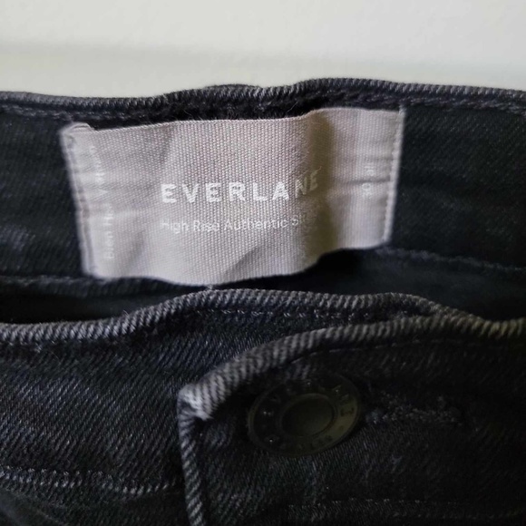 Black Everlane‎ Skinny Jeans Size 30 Tall - Picture 4 of 6